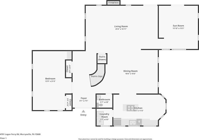 4701 Logan Ferry Rd, Murrysville, PA 15668 - home floor plan