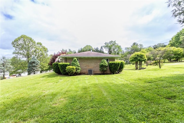 240 Connellsville St, Dunbar, PA 15431 - view of grassy yard featuring central air condition unit