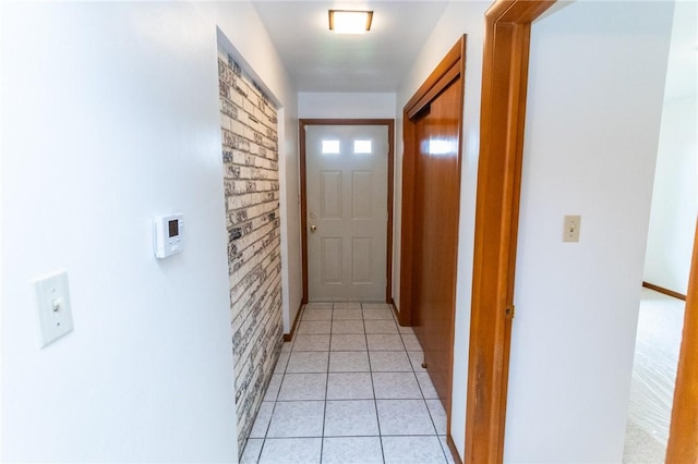 240 Connellsville St, Dunbar, PA 15431 - hall featuring light tile patterned floors