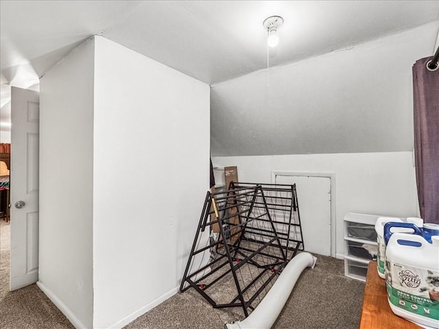 7641 Big Beaver Blvd, Big Beaver, PA 16157 - carpeted bedroom featuring vaulted ceiling