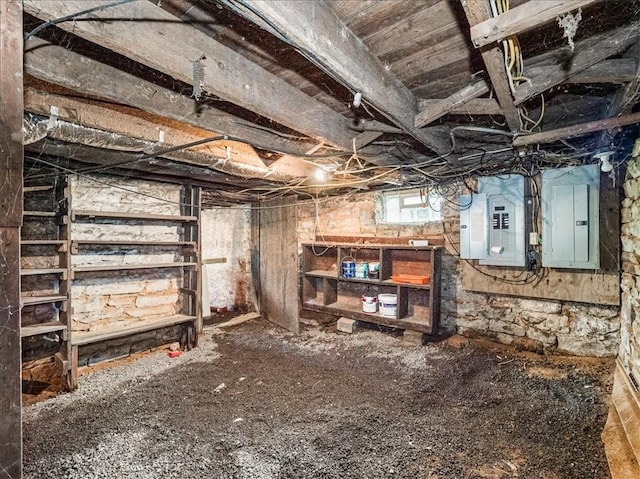 7641 Big Beaver Blvd, Big Beaver, PA 16157 - below grade area featuring electric panel