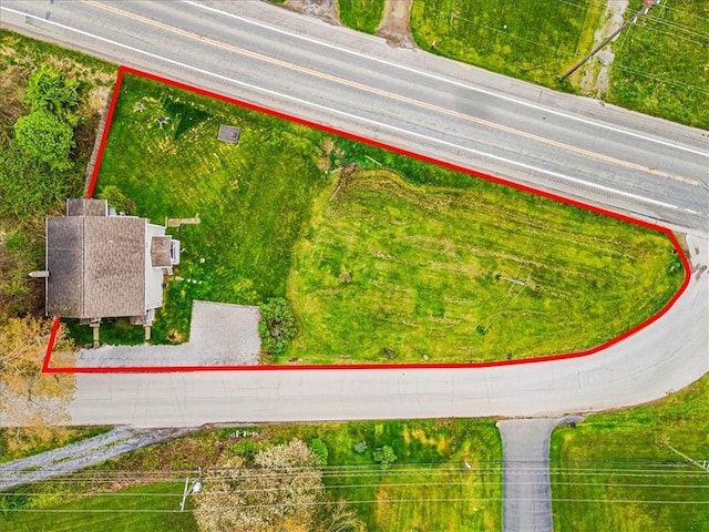 7641 Big Beaver Blvd, Big Beaver, PA 16157 - aerial view of property's location with property parcel outlined