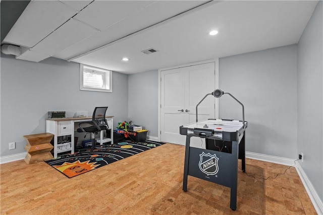 22 Green Crescent Dr, South Strabane, PA 15301 - office with baseboards and recessed lighting