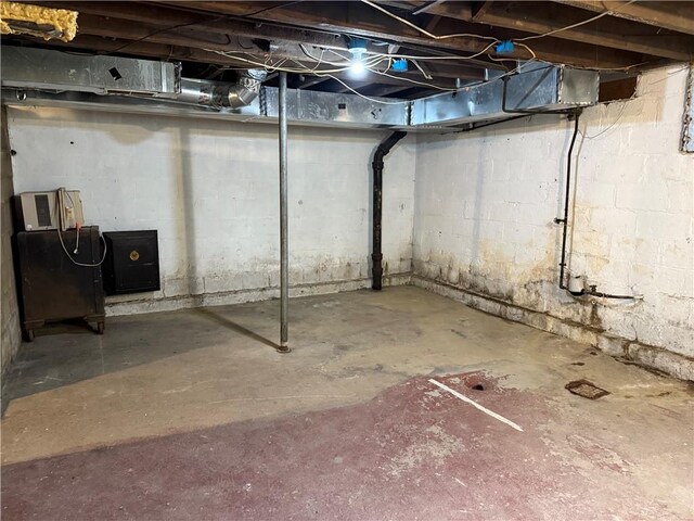 216 Center St, Slippery Rock Boro, PA 16057 - view of unfinished basement