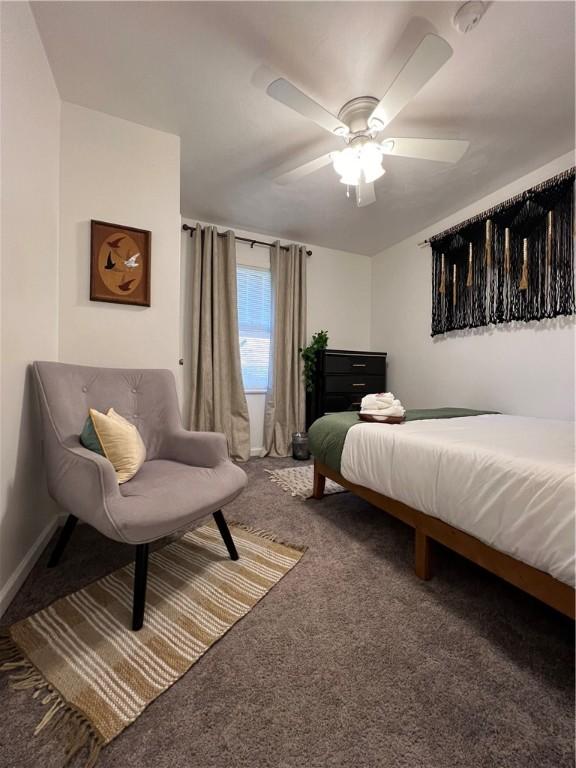 657 Grove St, City Of Greensburg, PA 15601 - carpeted bedroom with ceiling fan