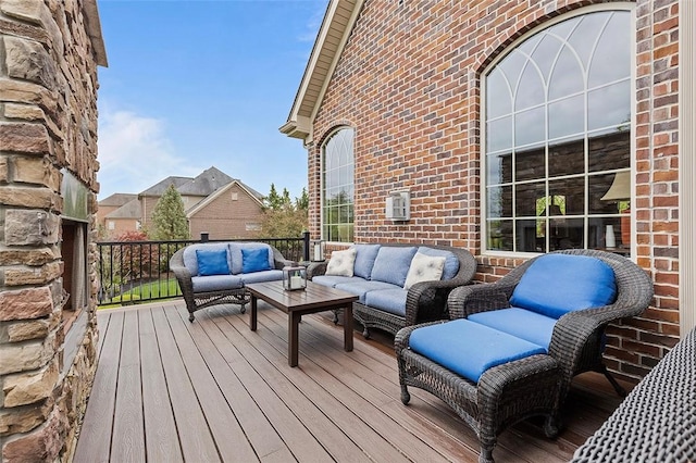 317 Buckingham Dr, Peters Twp, PA 15367 - wooden terrace featuring an outdoor hangout area
