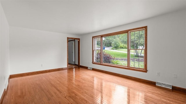 240 La Ray Dr, Center Twp But, PA 16001 - empty room featuring wood finished floors and baseboards