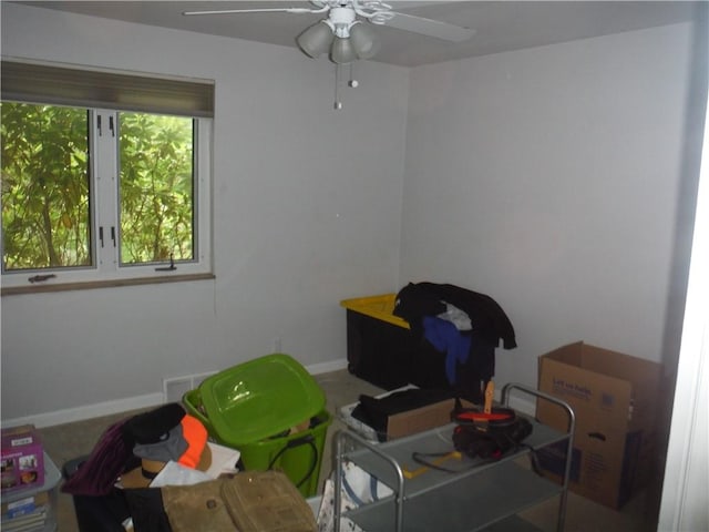 1260 Fox Chapel Rd, Fox Chapel, PA 15238 - bedroom featuring baseboards and a ceiling fan