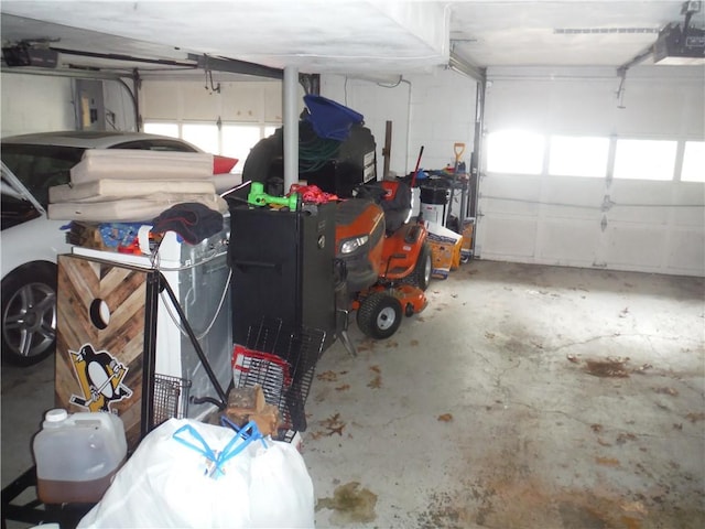 1260 Fox Chapel Rd, Fox Chapel, PA 15238 - garage with a garage door opener and electric panel