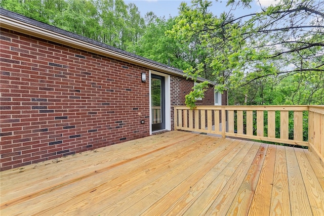 100 Old Legionville Rd, Economy, PA 15005 - wooden terrace with view of wooded area