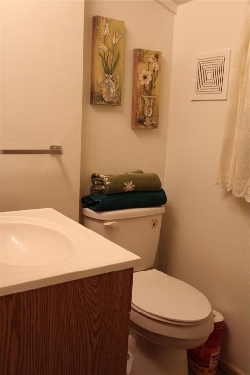 116 Camp Ln, Ligonier Twp, PA 15658 - half bath with vanity and toilet