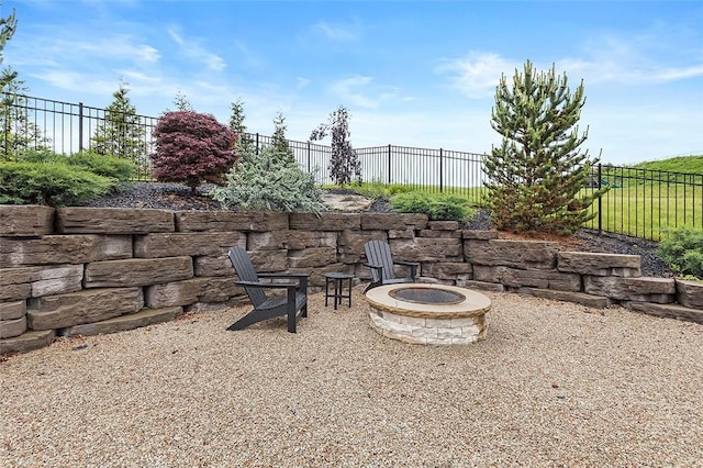 197 Wellington Cir, Peters Twp, PA 15317 - view of yard with a fire pit
