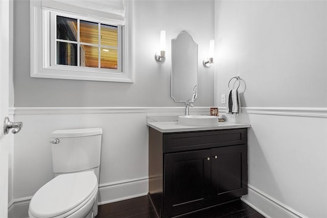 197 Wellington Cir, Peters Twp, PA 15317 - half bath with vanity and toilet