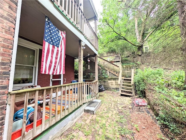 3200 Central Ave, Marshall Shadeland, PA 15212 - view of yard with stairs