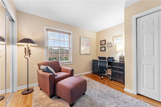 140 Jamestown Ct, Scott Twp Sal, PA 15216 - home office with wood finished floors and baseboards