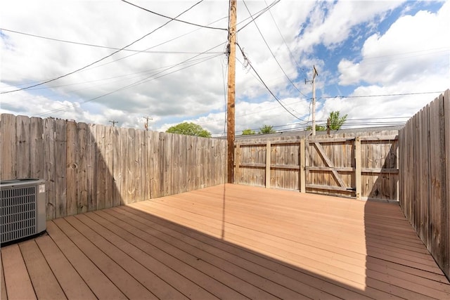 140 Jamestown Ct, Scott Twp Sal, PA 15216 - wooden deck with cooling unit