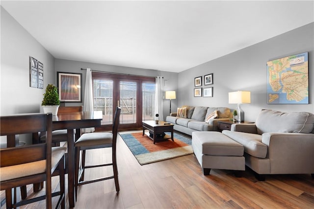 140 Jamestown Ct, Scott Twp Sal, PA 15216 - living room featuring wood finished floors