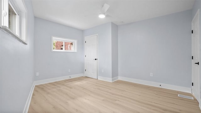 5437 Rosetta St, Garfield, PA 15206 - unfurnished bedroom featuring light wood-type flooring and baseboards