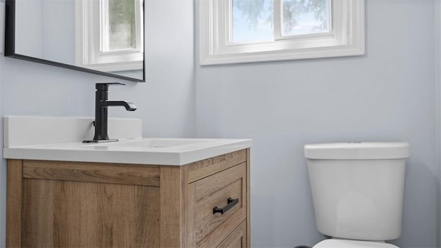 5437 Rosetta St, Garfield, PA 15206 - half bath with vanity and toilet