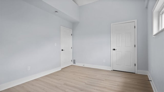 5437 Rosetta St, Garfield, PA 15206 - spare room featuring light wood-style floors