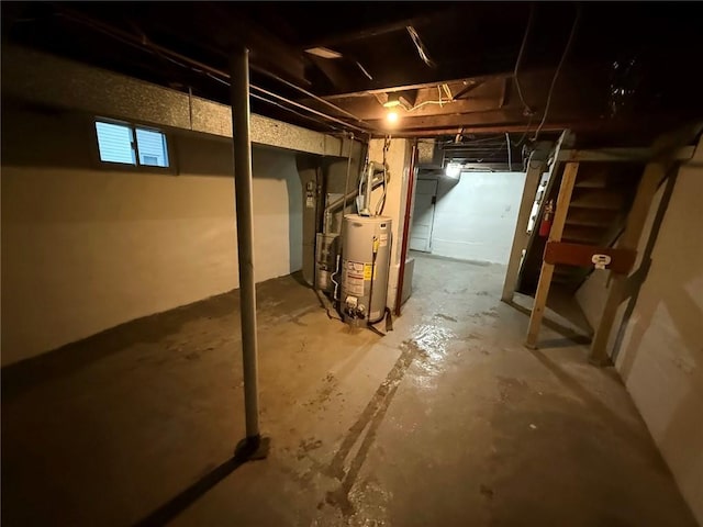 2828 Oak St, Bethel Park, PA 15102 - basement with water heater