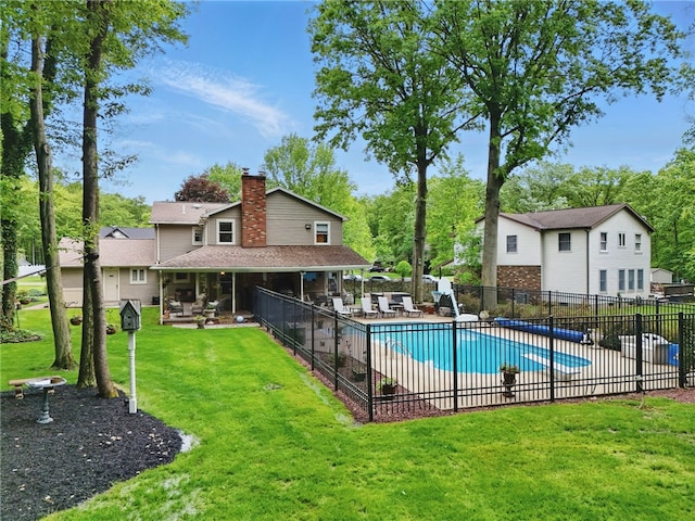 150 Greenfield Rd, Neshannock Twp, PA 16105 - view of pool with a patio