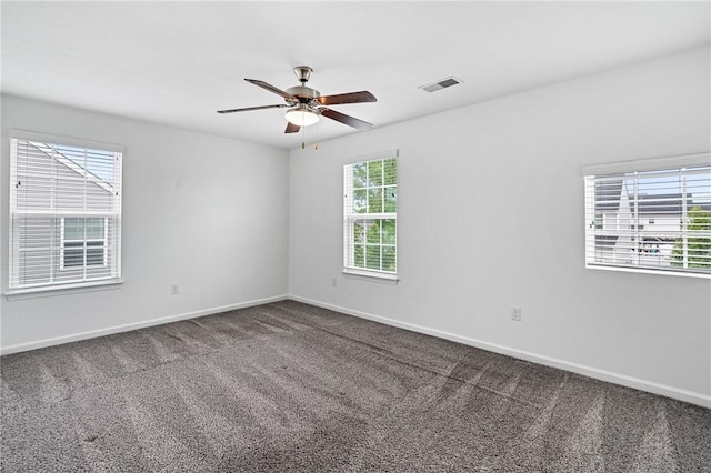 3017 Pelican Dr, Middlesex Twp, PA 16059 - unfurnished room featuring carpet flooring, ceiling fan, and baseboards
