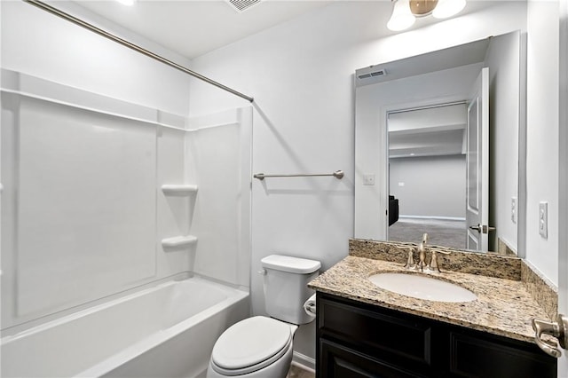 3017 Pelican Dr, Middlesex Twp, PA 16059 - full bath with vanity, toilet, and  shower combination