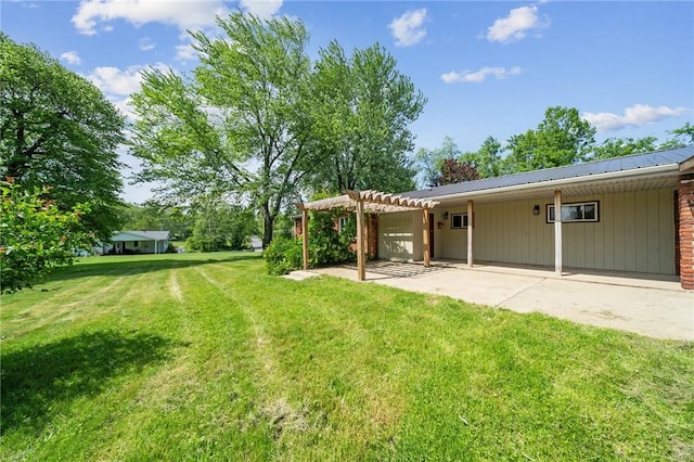 506 E End Road Ext, Bullskin Twp, PA 15425 - view of grassy yard featuring a pergola
