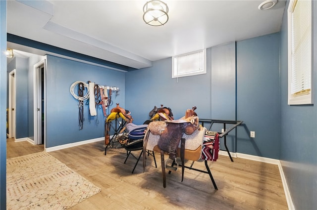 3405 Grandview Rd, Perry Twp Law, PA 16117 - dining space featuring wood finished floors and baseboards
