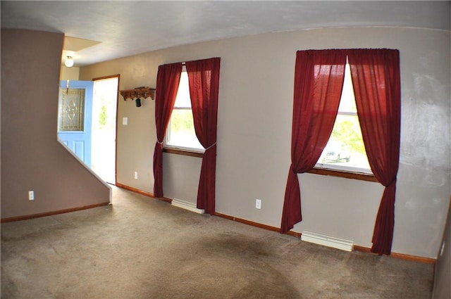 395 Dermond Rd, Hermitage, PA 16148 - carpeted empty room with baseboards