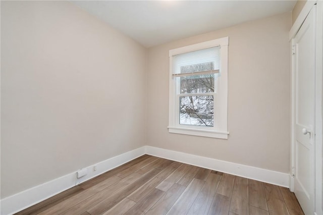 507 Greendale Ave, Edgewood, PA 15218 - unfurnished bedroom featuring wood finished floors and baseboards