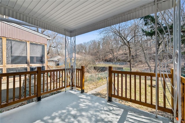 507 Greendale Ave, Edgewood, PA 15218 - deck with a patio area and a sunroom