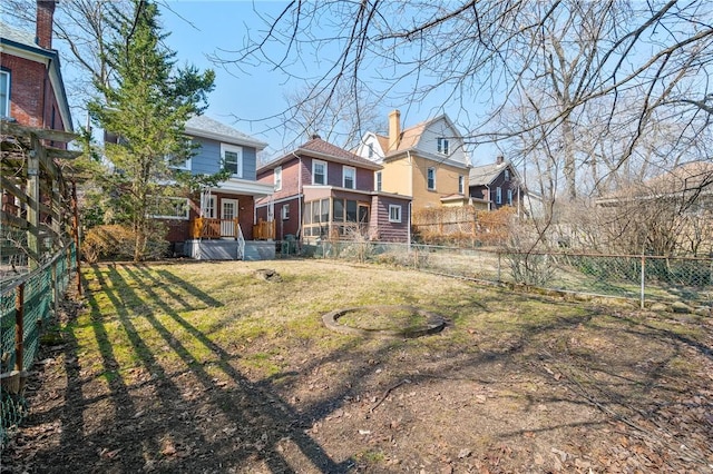 507 Greendale Ave, Edgewood, PA 15218 - rear view of house featuring brick siding