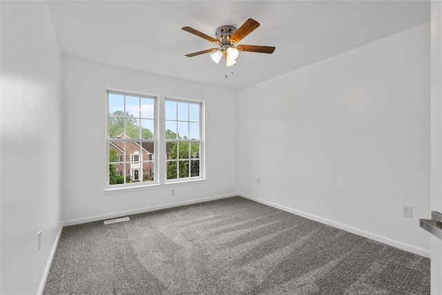 153 Birchwood Way, Irwin, PA 15642 - empty room with carpet flooring, a ceiling fan, and baseboards