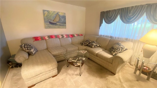 1303 Forest Ave, New Kensington, PA 15068 - living area with carpet flooring