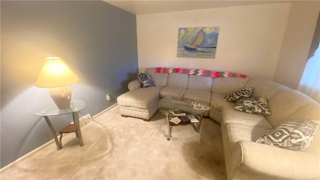 1303 Forest Ave, New Kensington, PA 15068 - living area with carpet and baseboards