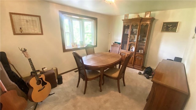 1303 Forest Ave, New Kensington, PA 15068 - dining area featuring light colored carpet