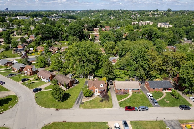 5101 Azalea Dr, Whitehall, PA 15236 - aerial view of property and surrounding area with nearby suburban area