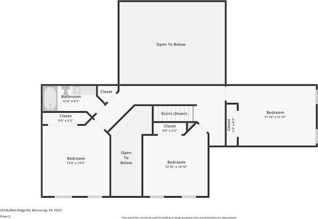 319 Buffalo Ridge Rd, Peters Twp, PA 15317 - home floor plan