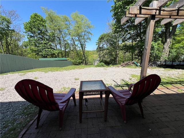 937 Freeport Rd, Natrona Hts/Harrison Twp, PA 15065 - view of patio / terrace featuring a pergola