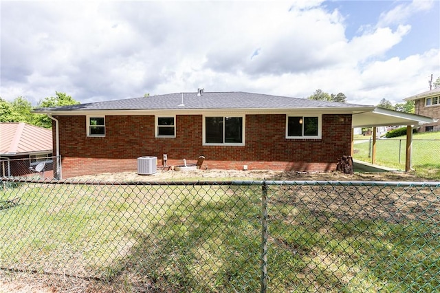 5 Albert St, South Union Twp, PA 15401 - back of house with brick siding