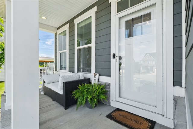 1340 Diamond Ct, Upper St Clair, PA 15241 - doorway to property with a porch