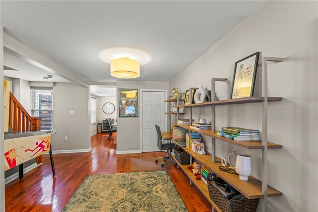 1816 Jane, South Side, PA 15203 - office area with wood finished floors and baseboards