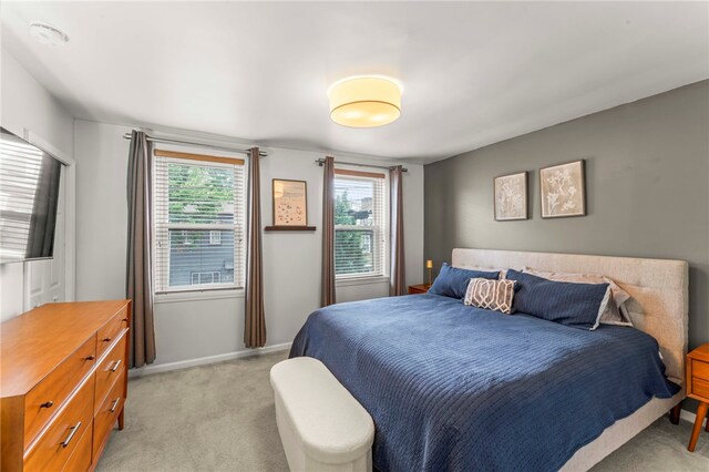 1816 Jane, South Side, PA 15203 - bedroom with light colored carpet, multiple windows, and baseboards
