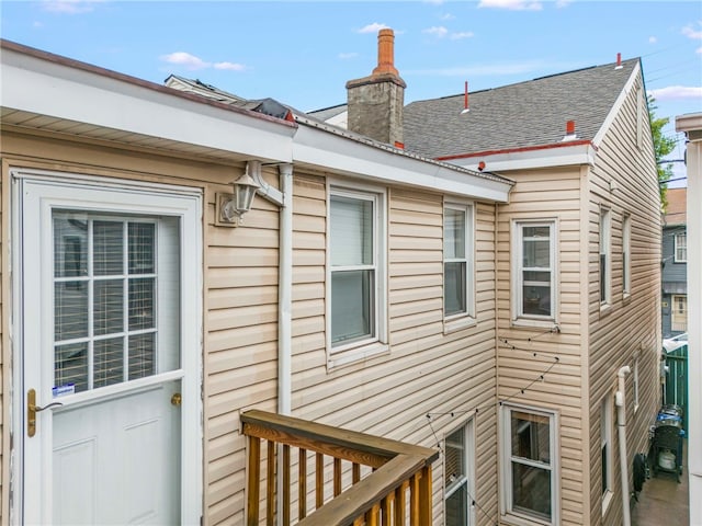 1816 Jane, South Side, PA 15203 - view of side of property featuring a chimney