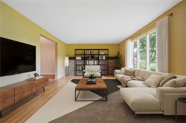 306 Tadmar Ave, Ross Twp, PA 15237 - living room with wood finished floors