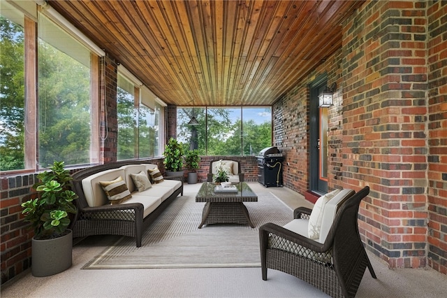 306 Tadmar Ave, Ross Twp, PA 15237 - view of patio with grilling area and outdoor lounge area