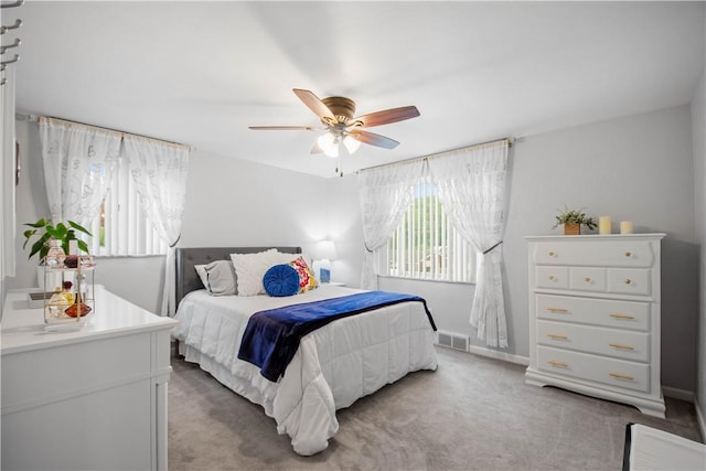 1137 Michael Dr, Baldwin Boro, PA 15227 - carpeted bedroom with a ceiling fan and baseboards