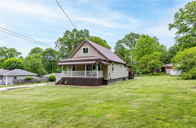 1248 Hyde Park Rd, Allegheny Twp Wml, PA 15656 - view of front facade with covered porch and metal roof